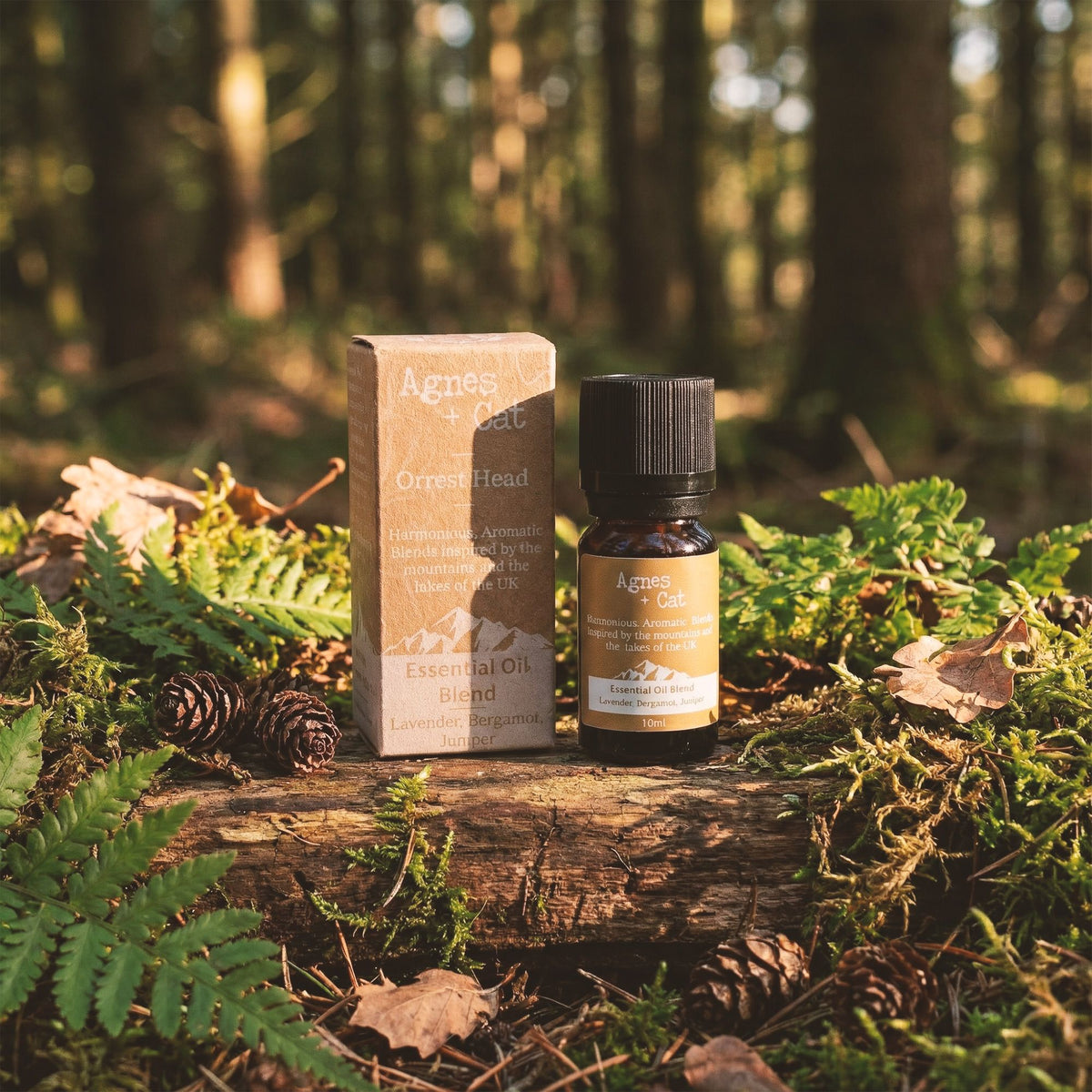Agnes + Cat Essential Oil Blend - Great Gable - Eucalyptus, Ravensara & Corn Mint