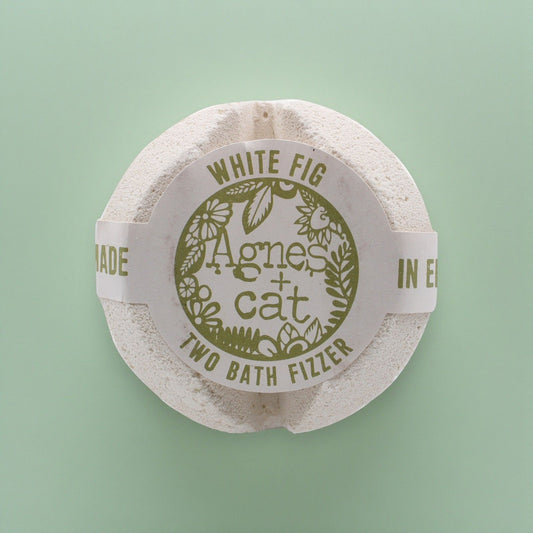 Agnes + Cat Bath Fizzer - White Fig