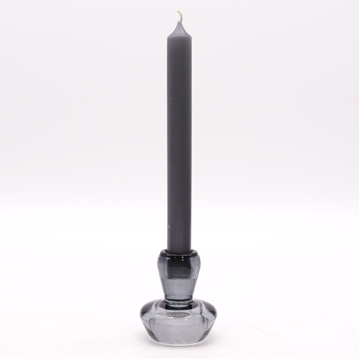 Mushroom Flip Dinner Candle / Tealight Holder - Midnight Grey